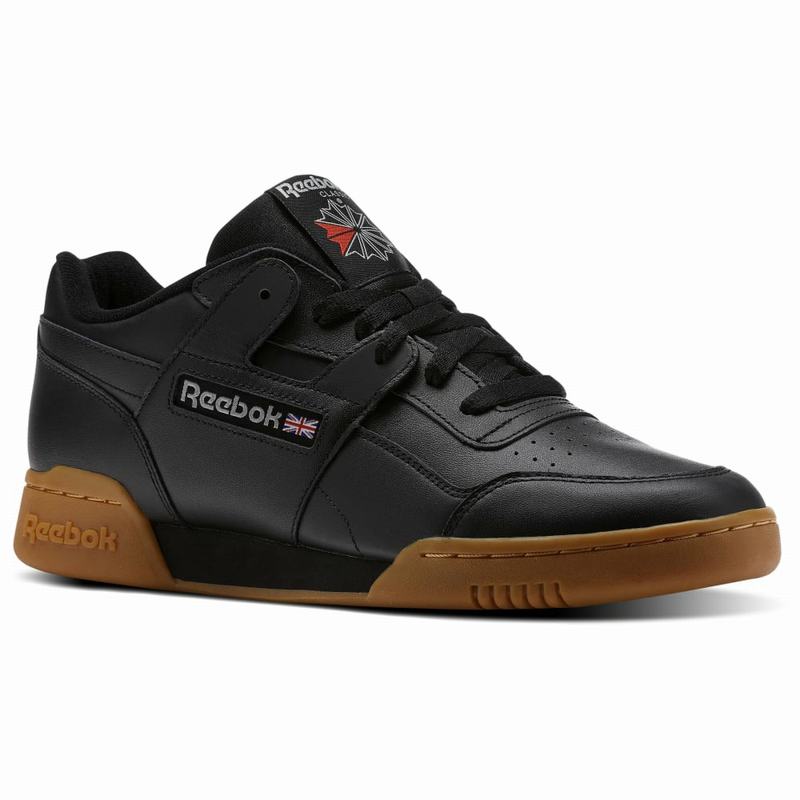 Reebok Workout Plus Tenisky Panske - Čierne/Hnede KY4888HX